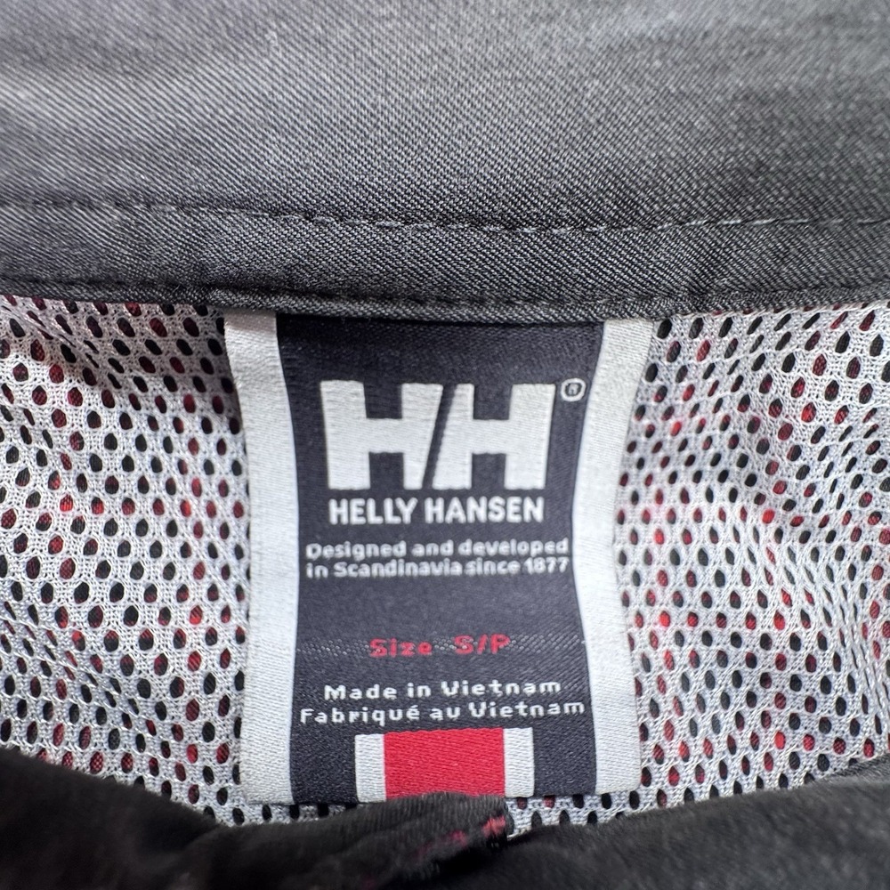 Helly Hansen Shirt Mens Size Small Red Vented Ocean Power Sailing Short Sleeve - Picture 4 of 7